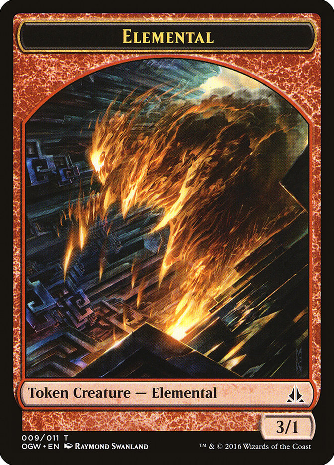 Elemental (009/011) [Oath of the Gatewatch Tokens] | Tabernacle Games