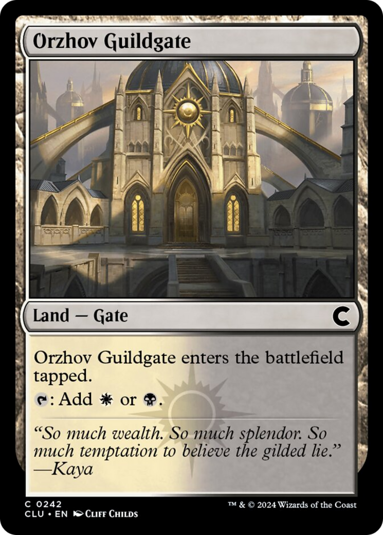Orzhov Guildgate [Ravnica: Clue Edition] | Tabernacle Games