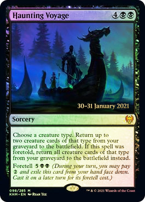Haunting Voyage  [Kaldheim Prerelease Promos] | Tabernacle Games