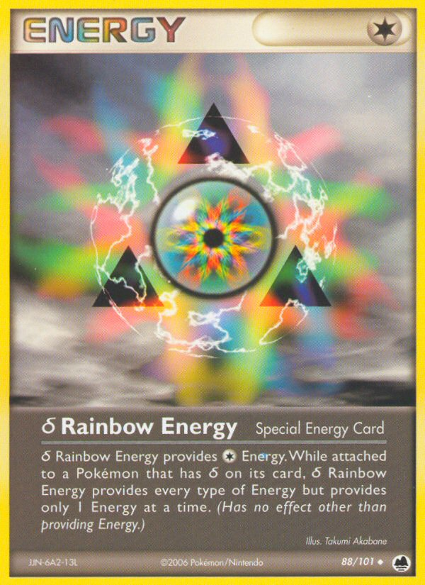 Rainbow Energy (88/101) (Delta Species) [EX: Dragon Frontiers] | Tabernacle Games