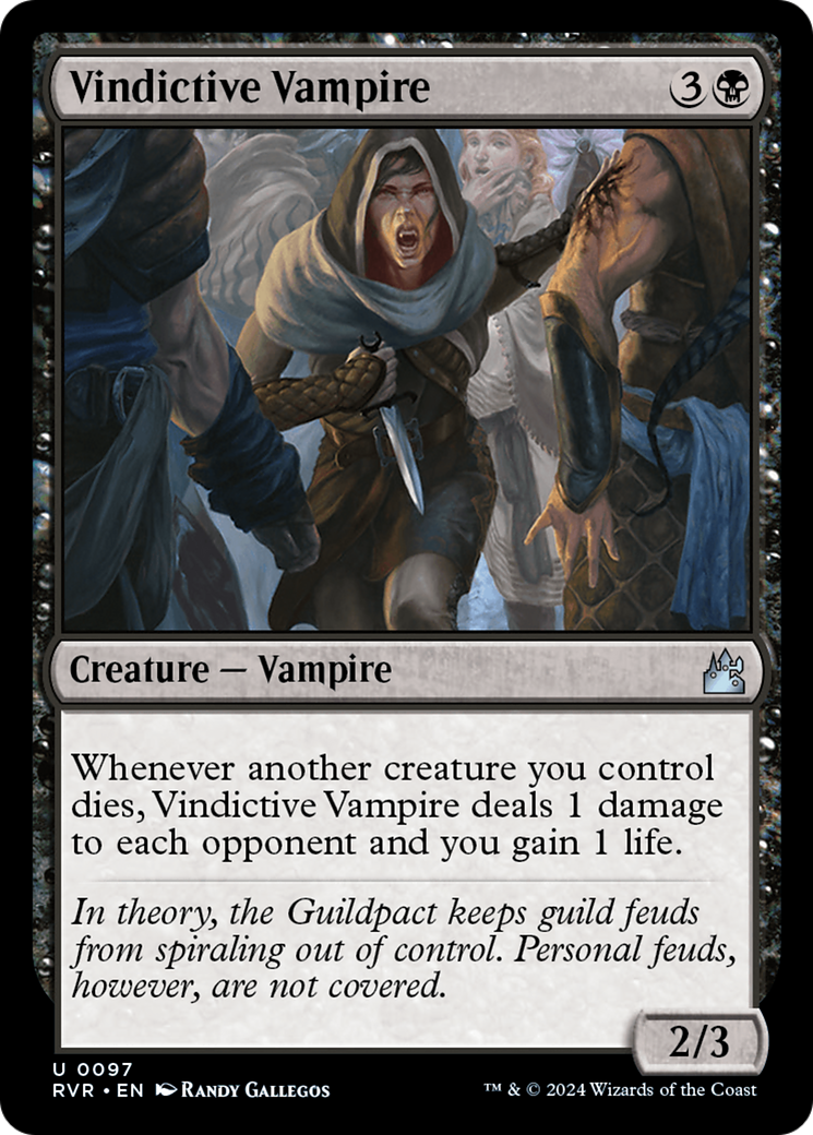 Vindictive Vampire [Ravnica Remastered] | Tabernacle Games