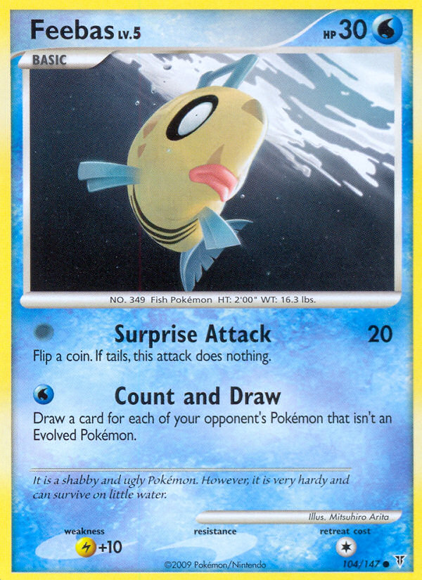 Feebas (104/147) [Platinum: Supreme Victors] | Tabernacle Games