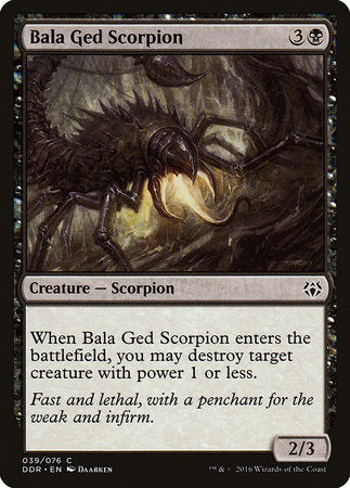 Bala Ged Scorpion [Duel Decks: Nissa vs. Ob Nixilis] | Tabernacle Games