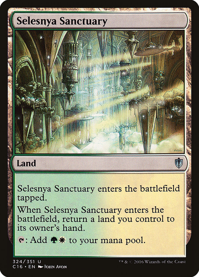 Selesnya Sanctuary [Commander 2016] | Tabernacle Games