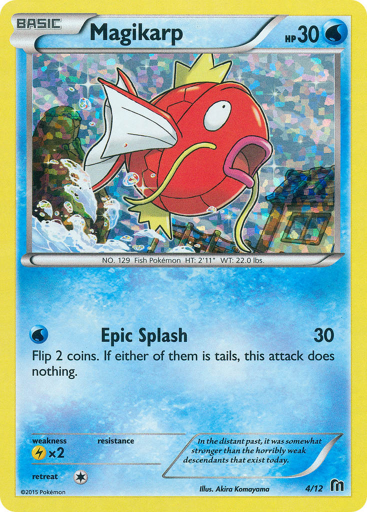 Magikarp (4/12) [McDonald's Promos: 2016 Collection] | Tabernacle Games