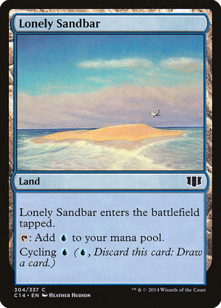 Lonely Sandbar [Commander 2014] | Tabernacle Games
