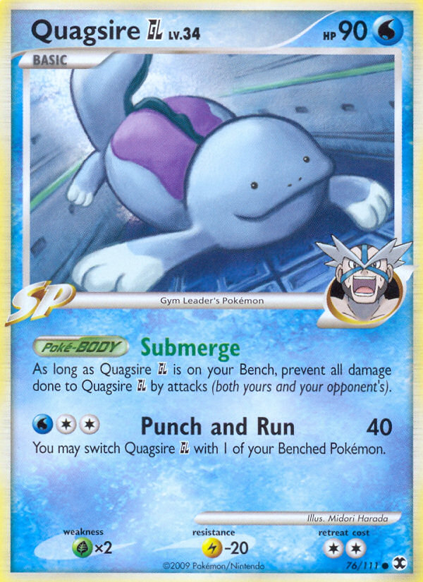 Quagsire GL (76/111) [Platinum: Rising Rivals] | Tabernacle Games