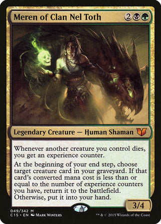Meren of Clan Nel Toth [Commander 2015] | Tabernacle Games
