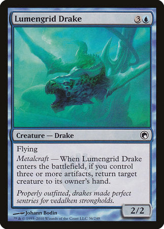 Lumengrid Drake [Scars of Mirrodin] | Tabernacle Games