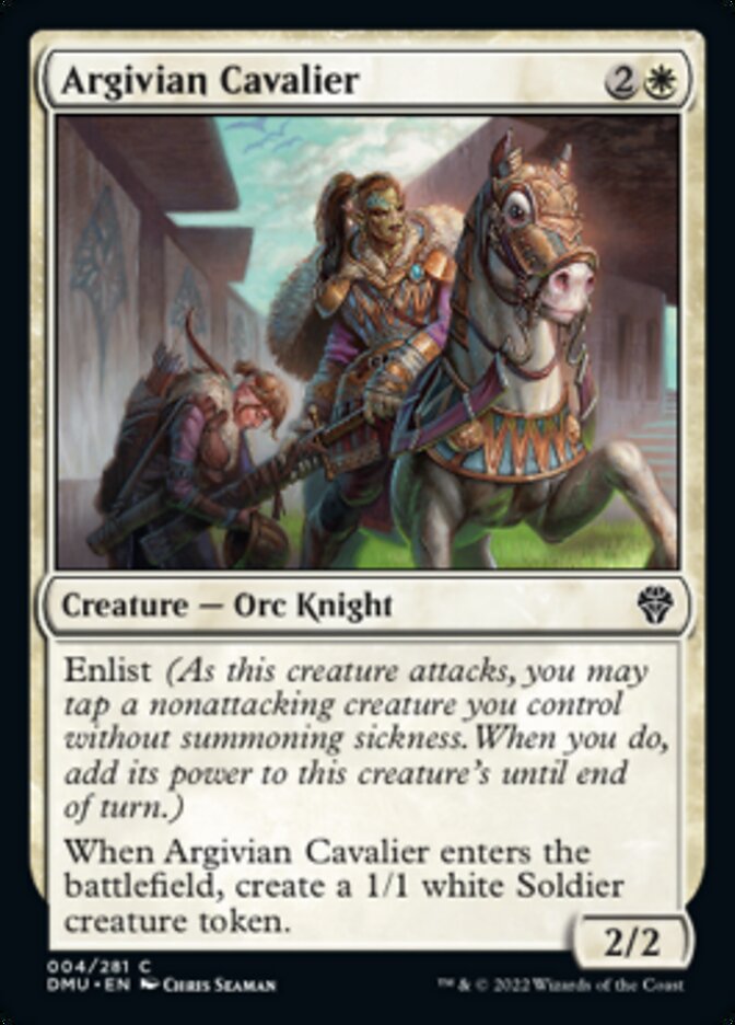 Argivian Cavalier [Dominaria United] | Tabernacle Games