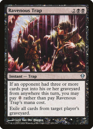 Ravenous Trap [Zendikar] | Tabernacle Games