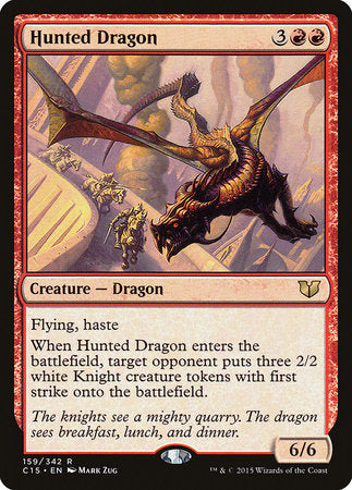 Hunted Dragon [Commander 2015] | Tabernacle Games