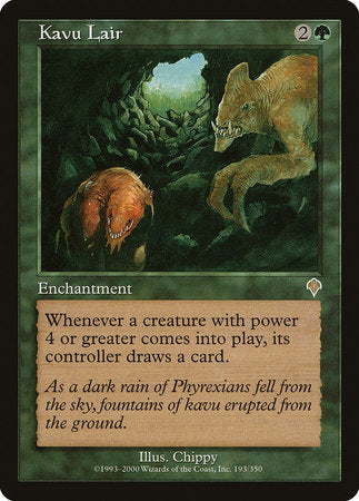 Kavu Lair [Invasion] | Tabernacle Games