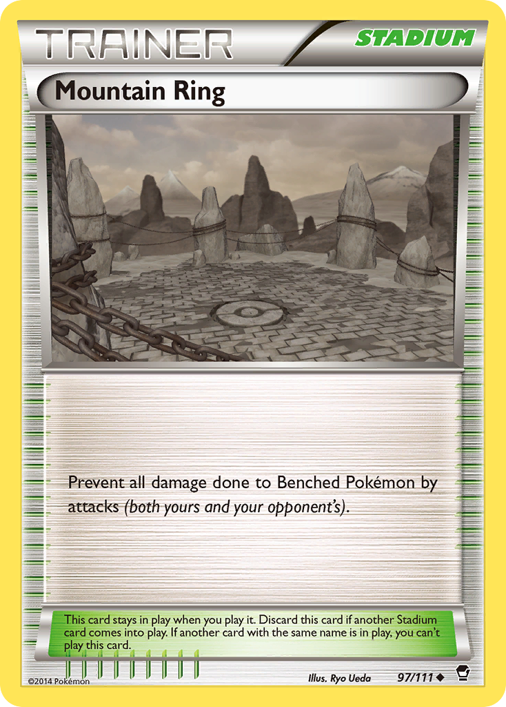 Mountain Ring (97/111) [XY: Furious Fists] | Tabernacle Games