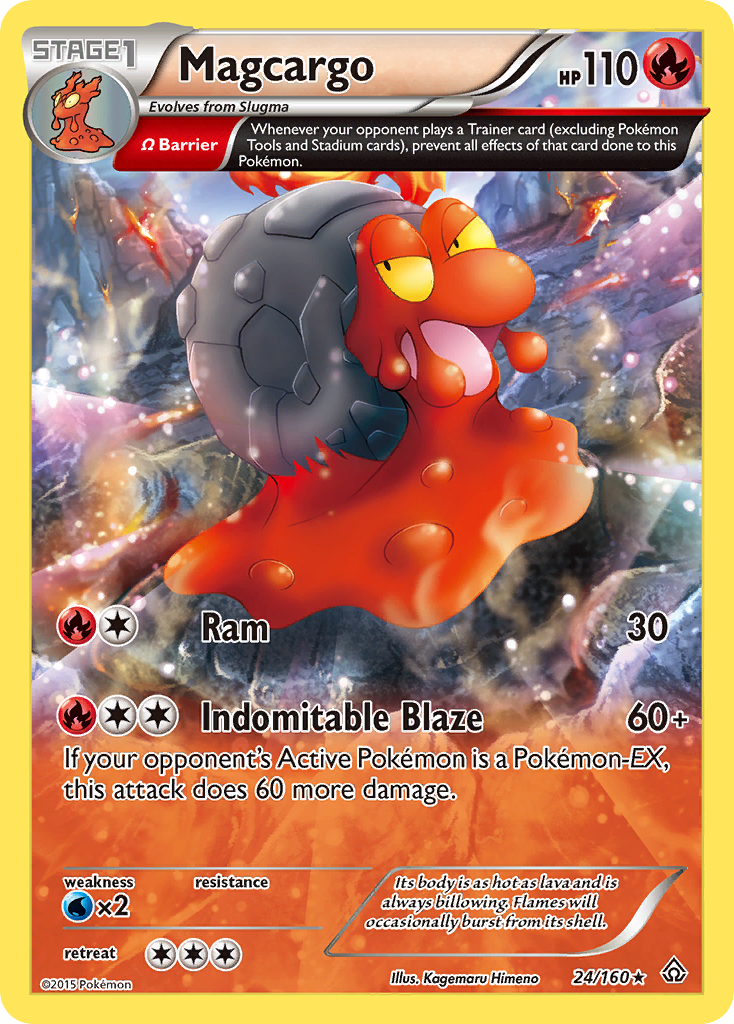 Magcargo (24/160) [XY: Primal Clash] | Tabernacle Games