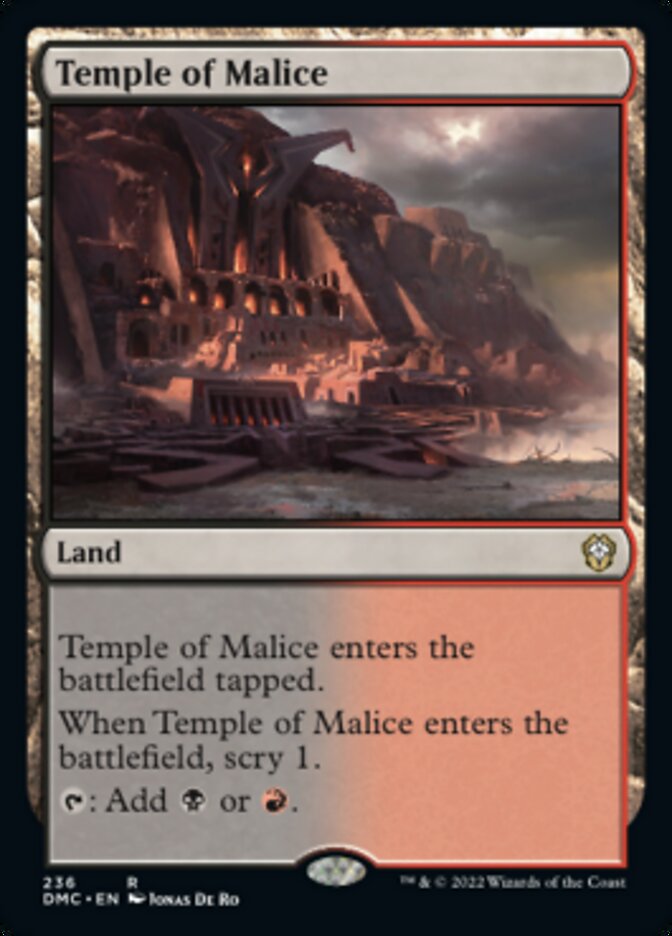 Temple of Malice [Dominaria United Commander] | Tabernacle Games