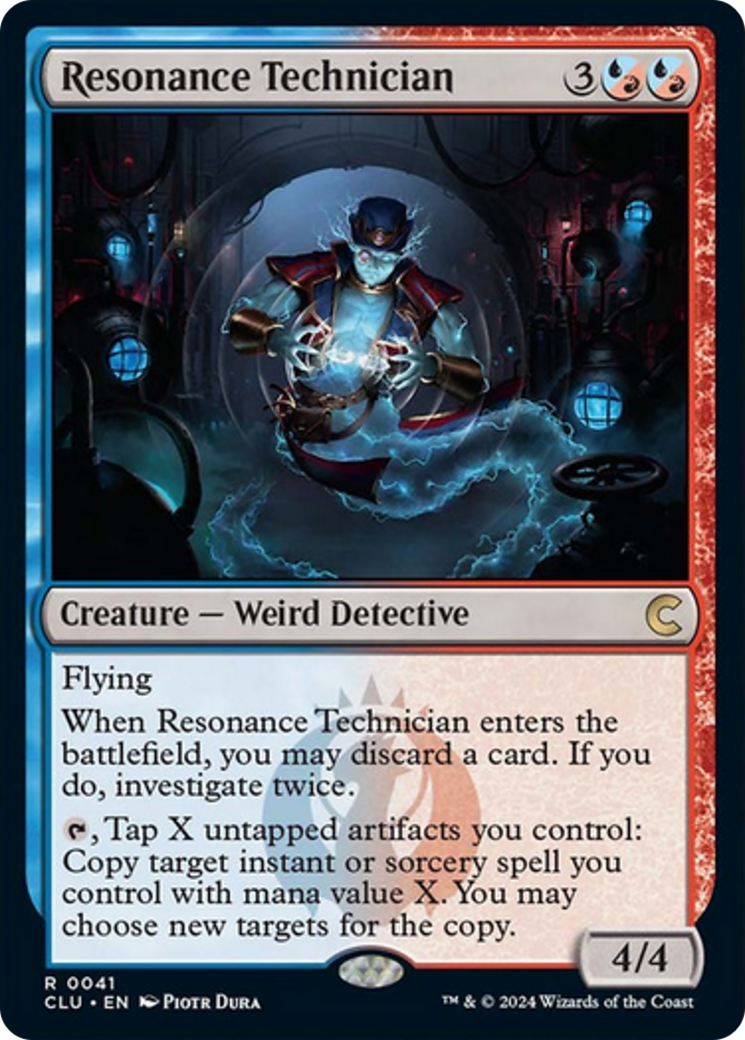 Resonance Technician [Ravnica: Clue Edition] | Tabernacle Games