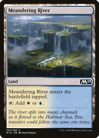 Meandering River [Core Set 2019] | Tabernacle Games