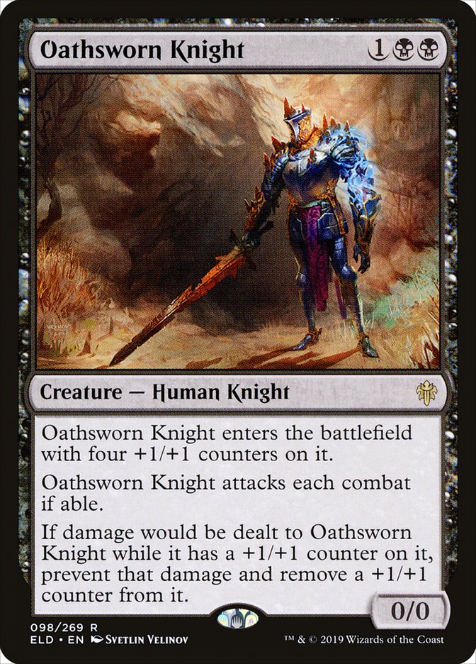 Oathsworn Knight [Throne of Eldraine] | Tabernacle Games