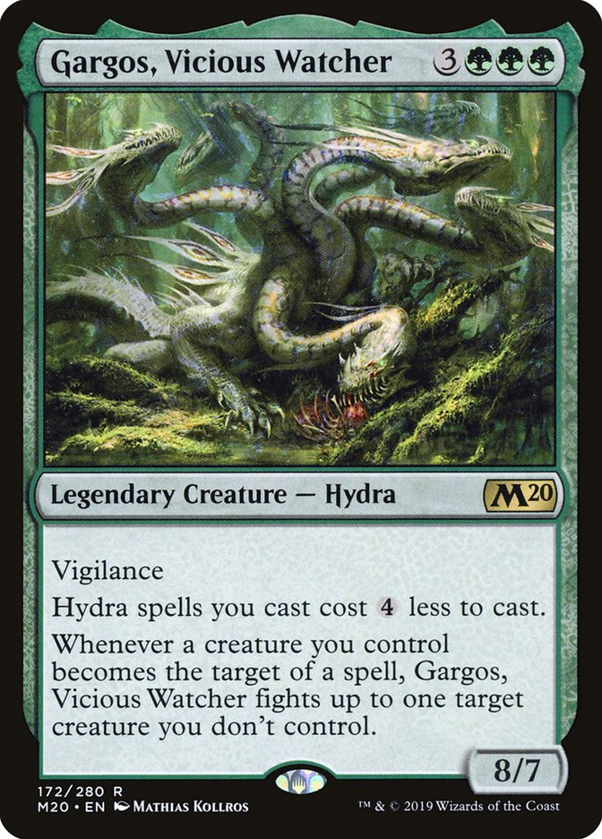 Gargos, Vicious Watcher [Core Set 2020] | Tabernacle Games