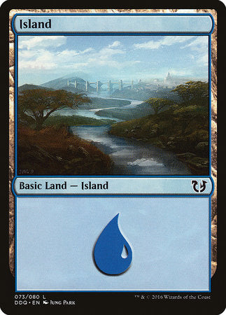 Island (73) [Duel Decks: Blessed vs. Cursed] | Tabernacle Games