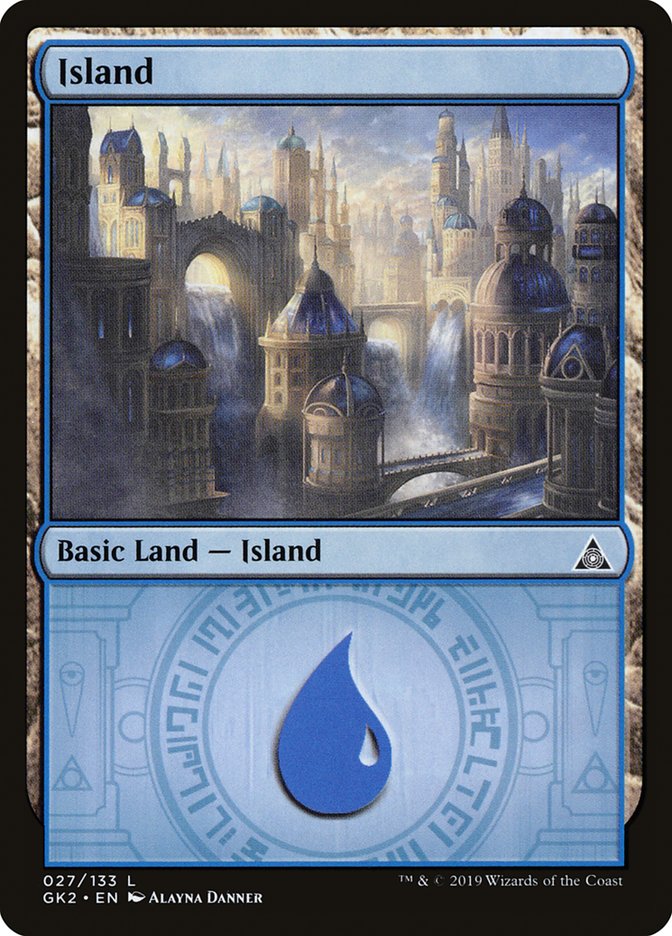 Island (27) [Ravnica Allegiance Guild Kit] | Tabernacle Games