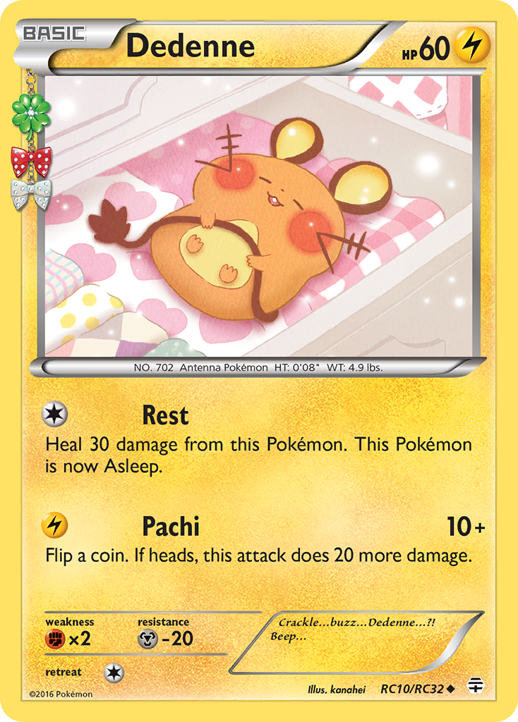 Dedenne (RC10/RC32) [XY: Generations] | Tabernacle Games