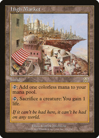 High Market [Mercadian Masques] | Tabernacle Games