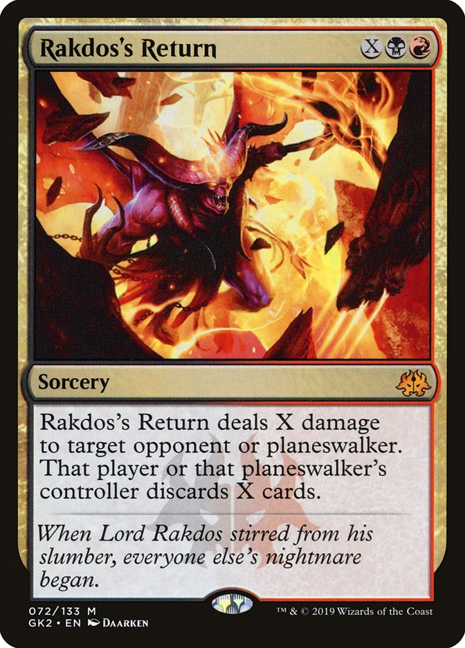 Rakdos's Return [Ravnica Allegiance Guild Kit] | Tabernacle Games