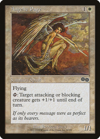 Angelic Page [Urza's Saga] | Tabernacle Games