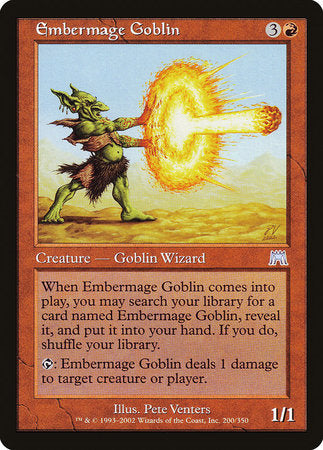 Embermage Goblin [Onslaught] | Tabernacle Games