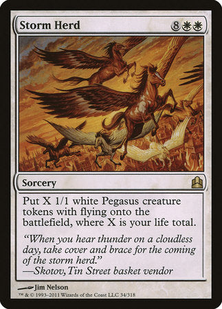 Storm Herd [Commander 2011] | Tabernacle Games