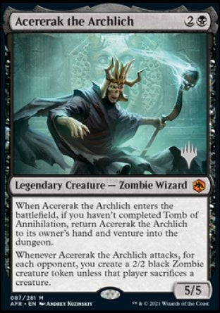 Acererak the Archlich (Promo Pack) [Dungeons & Dragons: Adventures in the Forgotten Realms Promos] | Tabernacle Games