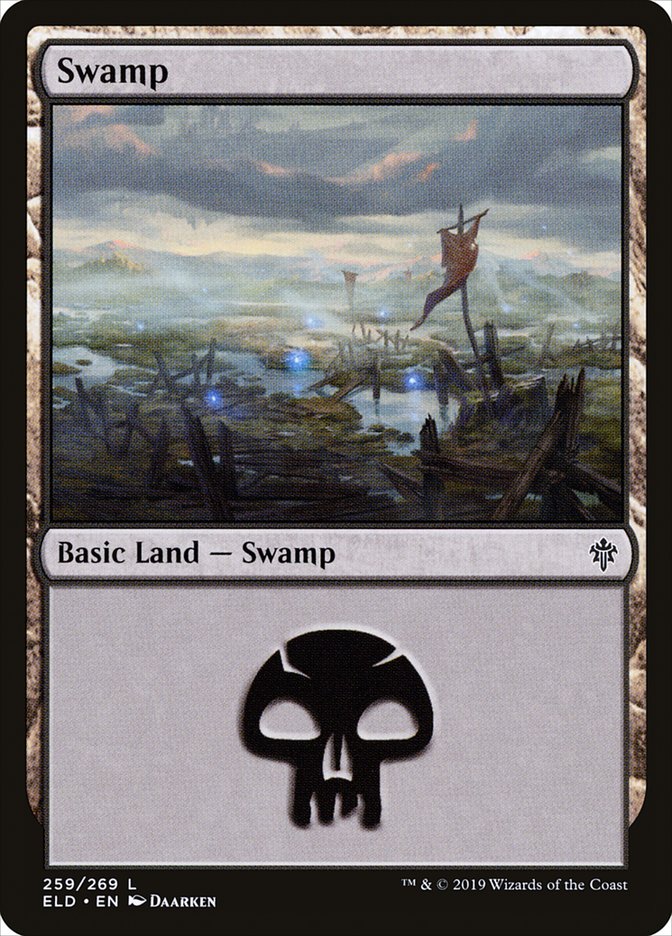 Swamp (259) [Throne of Eldraine] | Tabernacle Games