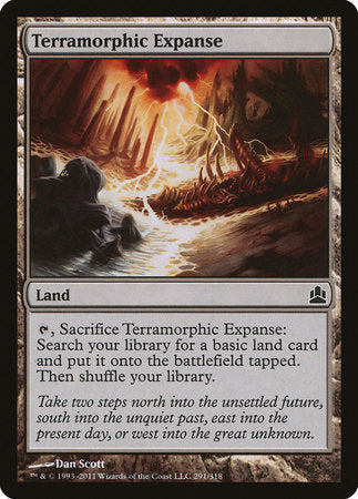 Terramorphic Expanse [Commander 2011] | Tabernacle Games