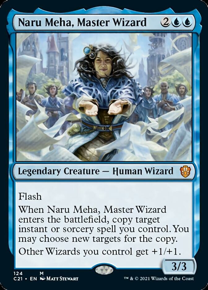 Naru Meha, Master Wizard [Commander 2021] | Tabernacle Games
