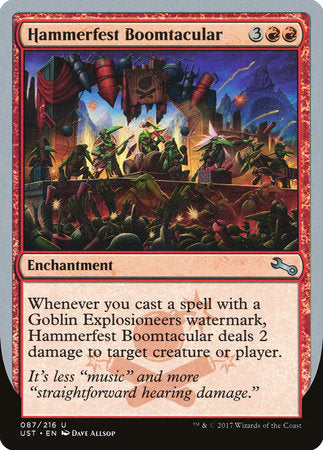 Hammerfest Boomtacular [Unstable] | Tabernacle Games