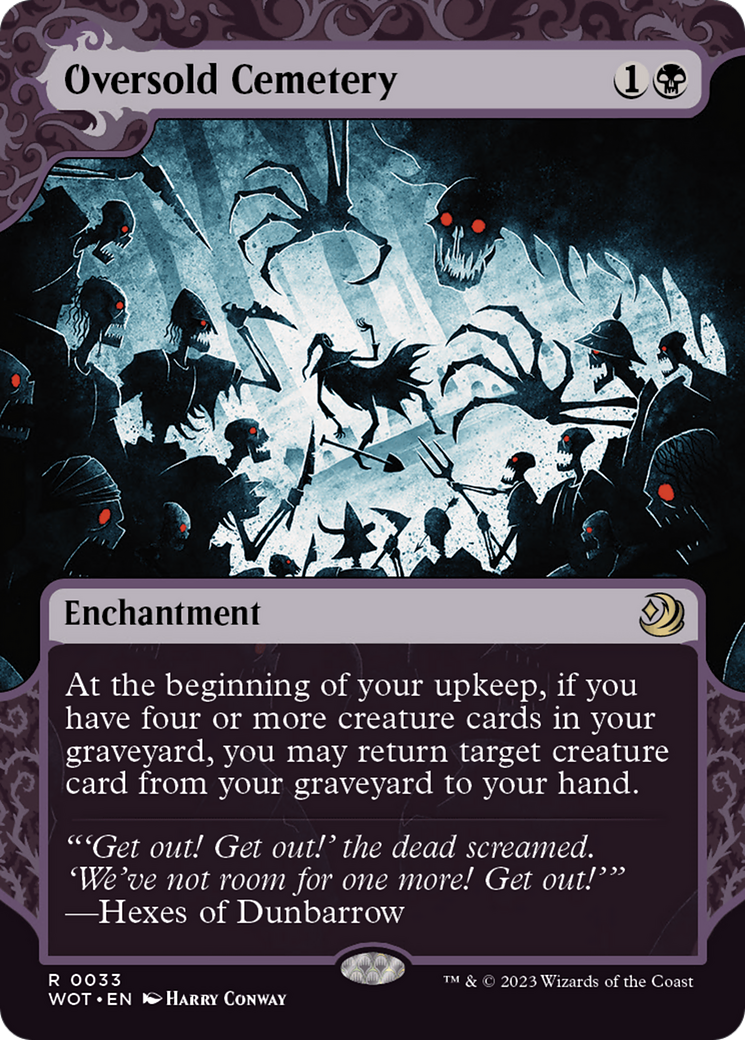 Oversold Cemetery [Wilds of Eldraine: Enchanting Tales] | Tabernacle Games