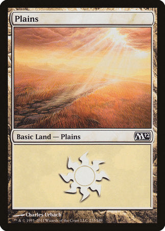 Plains (233) [Magic 2012] | Tabernacle Games