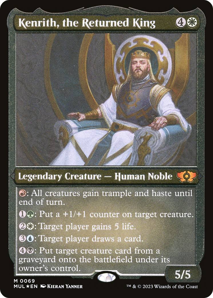 Kenrith, the Returned King (Foil Etched) [Multiverse Legends] | Tabernacle Games