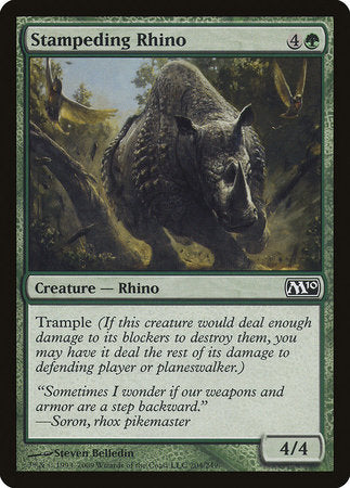 Stampeding Rhino [Magic 2010] | Tabernacle Games