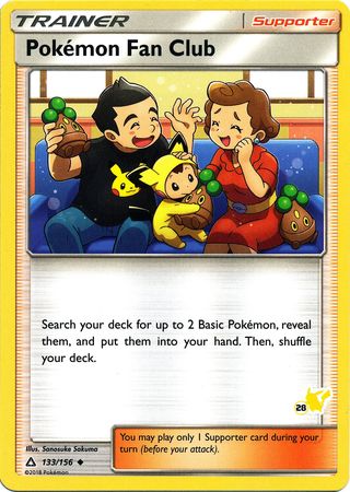 Pokemon Fan Club (133/156) (Pikachu Stamp #28) [Battle Academy 2020] | Tabernacle Games