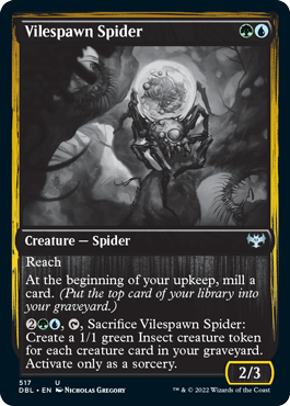 Vilespawn Spider [Innistrad: Double Feature] | Tabernacle Games