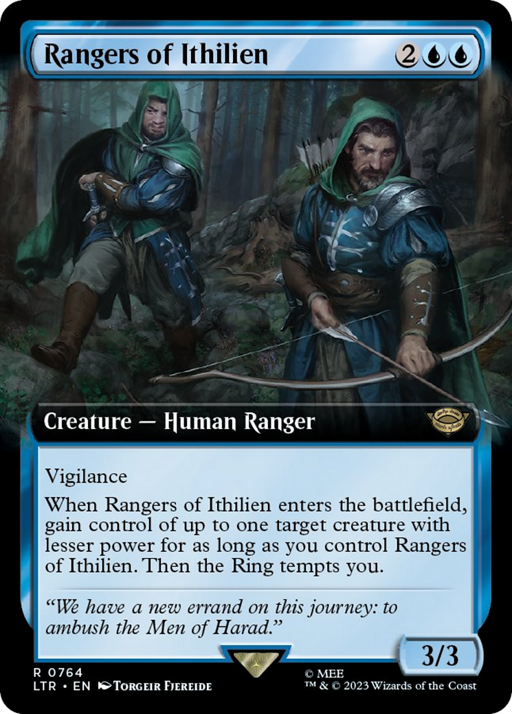 Rangers of Ithilien (Extended Art) (Surge Foil) [The Lord of the Rings: Tales of Middle-Earth] | Tabernacle Games