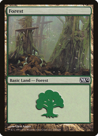 Forest (246) [Magic 2012] | Tabernacle Games