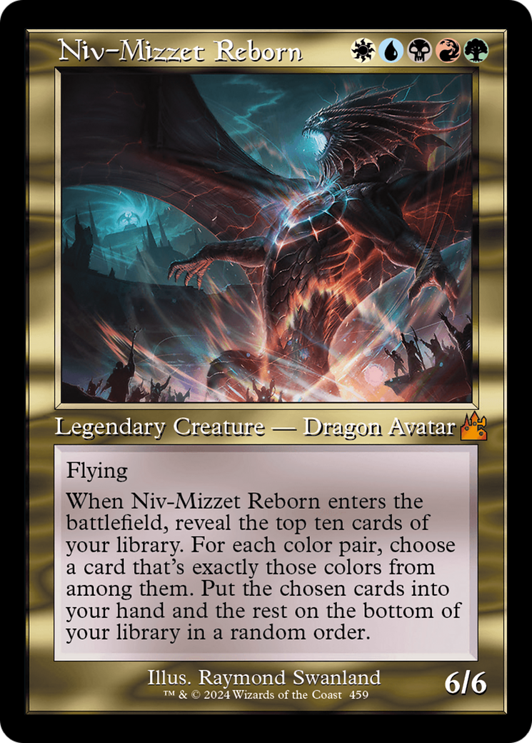 Niv-Mizzet Reborn (Retro Frame) [Ravnica Remastered] | Tabernacle Games