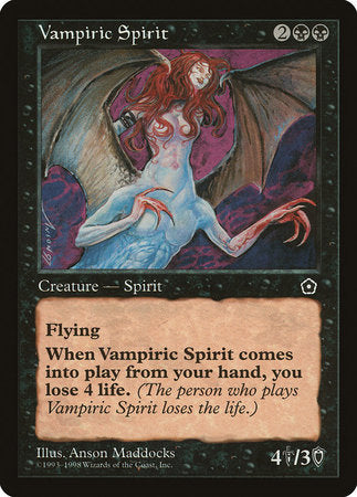 Vampiric Spirit [Portal Second Age] | Tabernacle Games