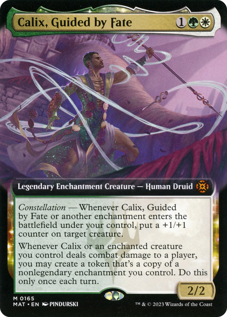 Calix, Guided by Fate (Extended Art) [March of the Machine: The Aftermath] | Tabernacle Games