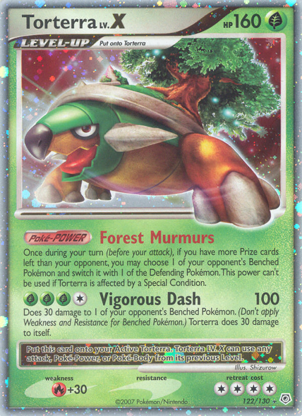 Torterra LV.X (122/130) [Diamond & Pearl: Base Set] | Tabernacle Games