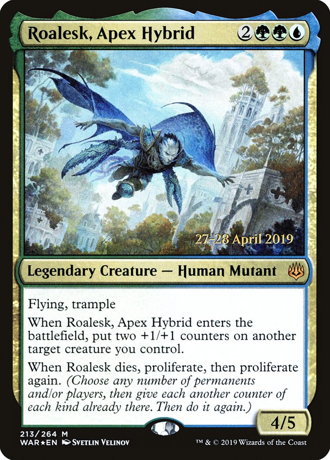 Roalesk, Apex Hybrid  [War of the Spark Prerelease Promos] | Tabernacle Games